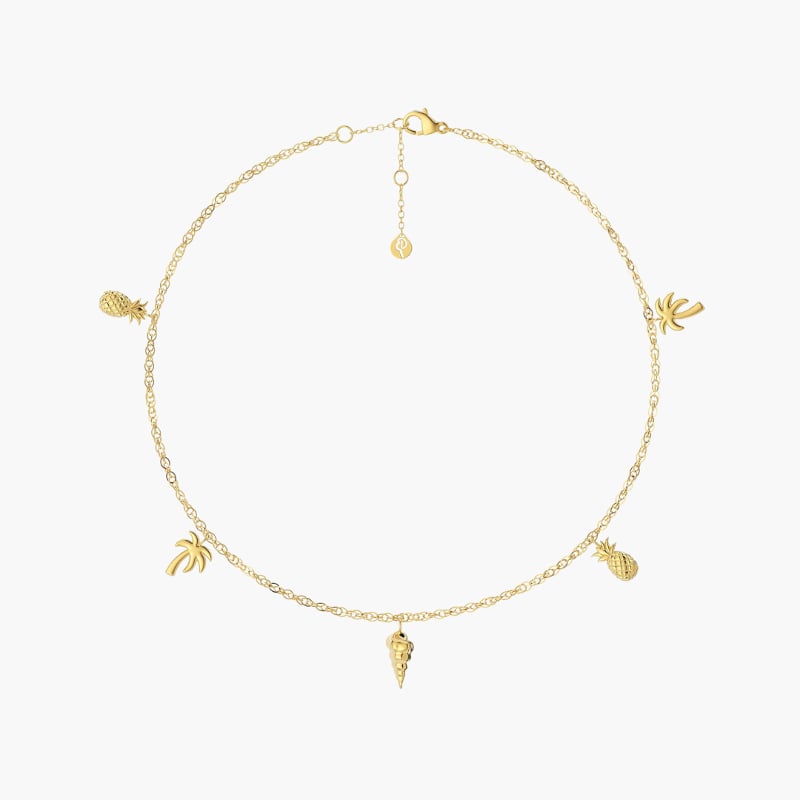 Tropic Anklet gold Edblad 