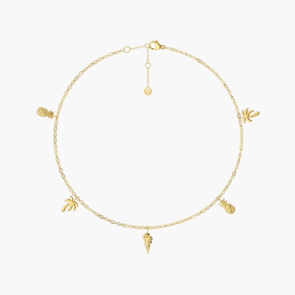 Tropic Anklet gold Edblad 