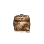 Janina Rattan Basket brown Noori Objects  — kuva 1