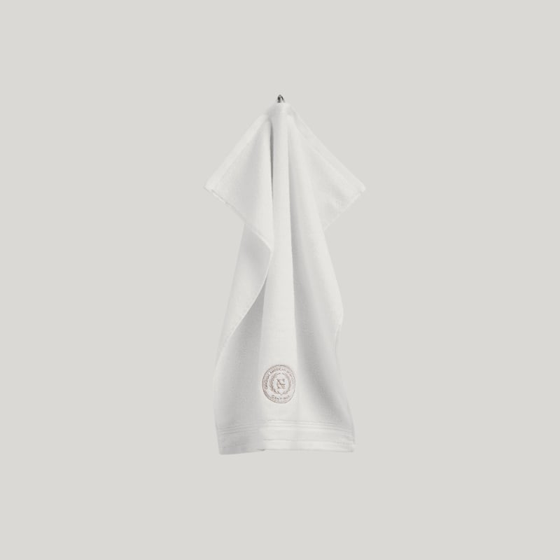 Crest Towel white 50x70 Gant Home 
