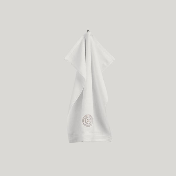 Crest Towel white 30x50 Gant Home 