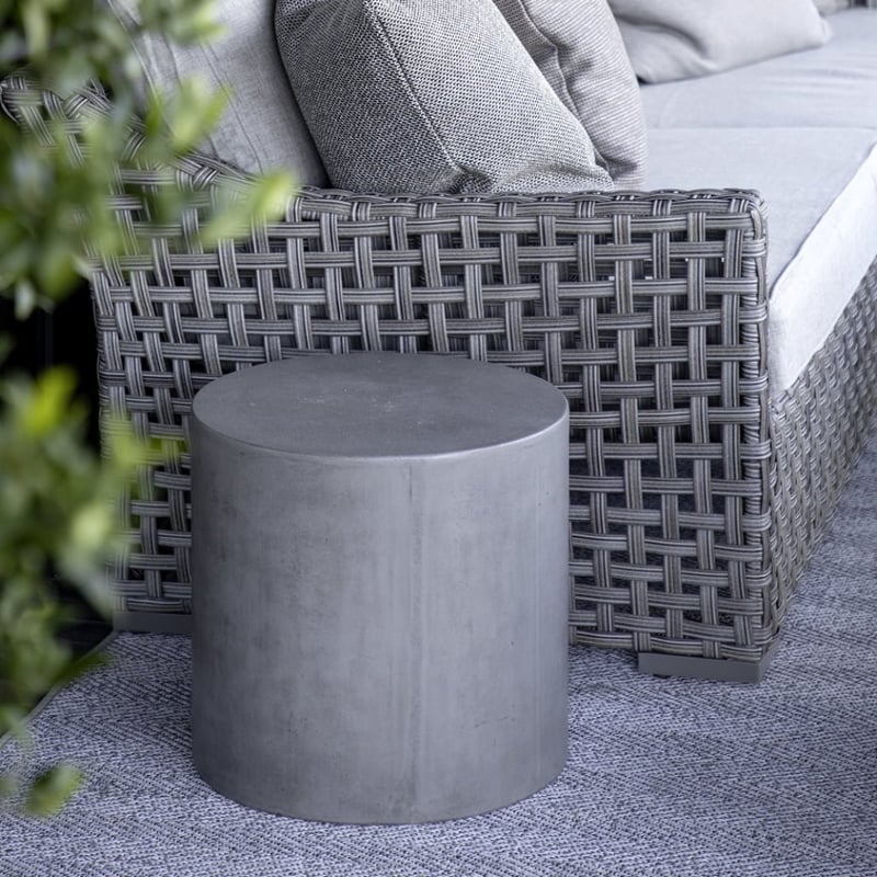Doloma Side Table L concrete grey Artwood — kuva 2