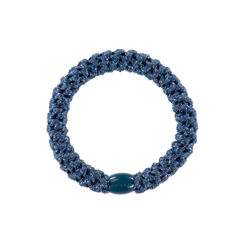 Kknekki navy glitter hiuslenkki