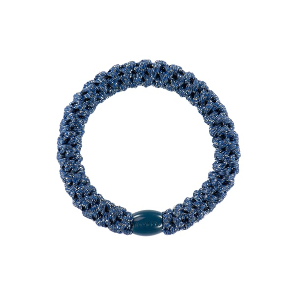 Kknekki navy glitter hiuslenkki