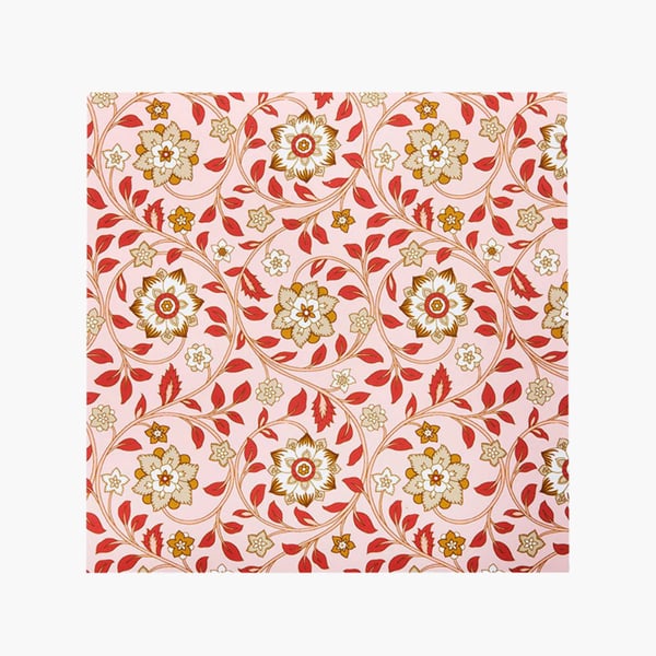 Suuret paperiservetit 20x20cm Roja Peach, Bungalow