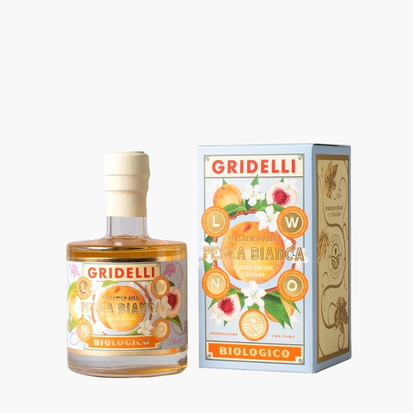 Aceto Balsamico al Pesca Bianca, Gridelli