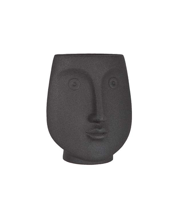 Vase Carmen black 22 cm 