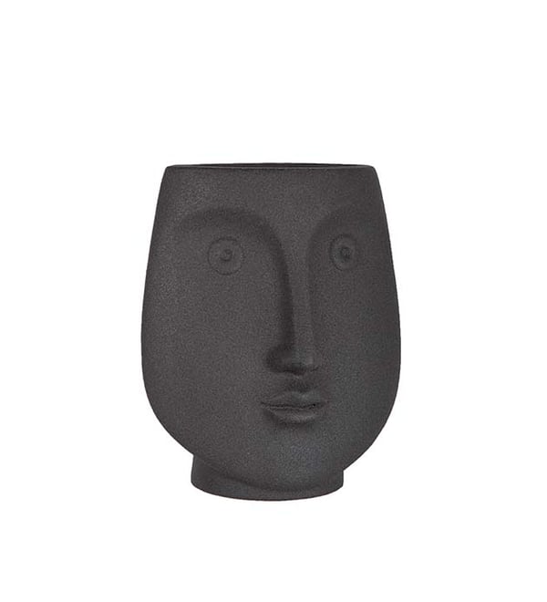 Vase Carmen black 22 cm 