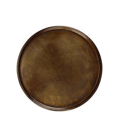 Zelda Under Plate vintage brass Artwood
