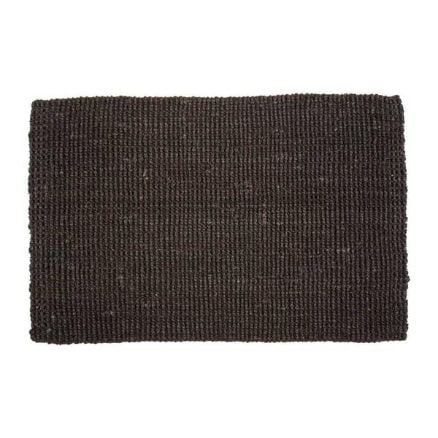 Doormat Jute Black 90x60, Dixie
