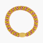 Kknekki coral glitter stripe hiuslenkki — kuva 1