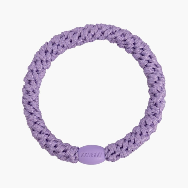 Kknekki violet glitter hiuslenkki