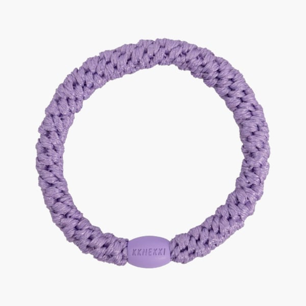 Kknekki violet glitter hiuslenkki