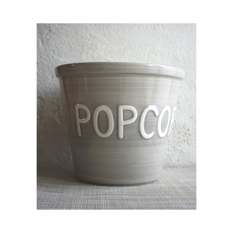 Kulho Popcorn harmaa Bruka Design
