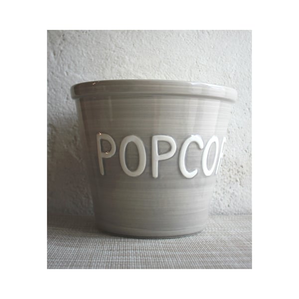 Kulho Popcorn harmaa Bruka Design