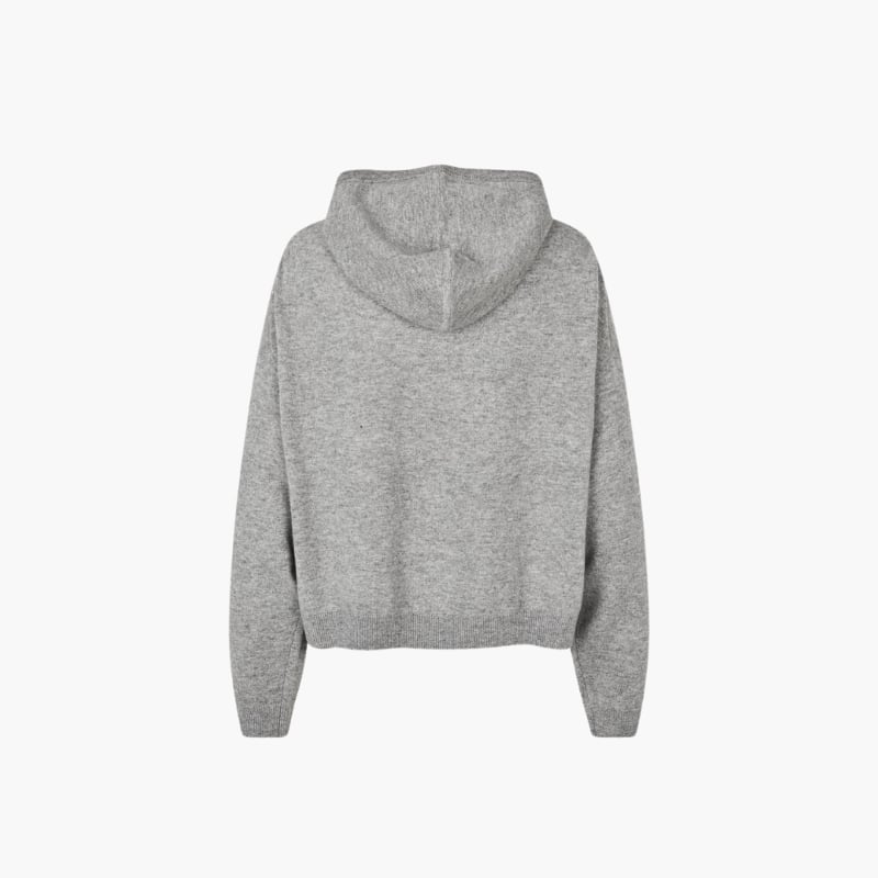 Lounge Knit Hoodie grey Second Female  — kuva 2
