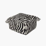 Pouf Zebra black/white Classic Collection — kuva 1