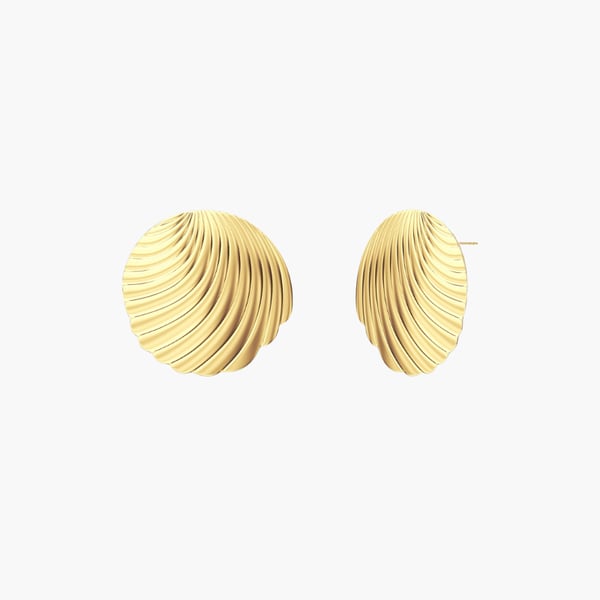 Shelli Studs L gold Edblad 