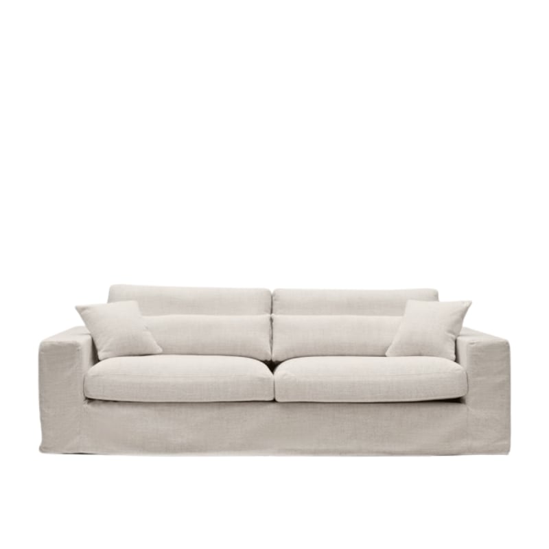 Miles Sofa 3,5 Seater natural cotton Riviera Maison 