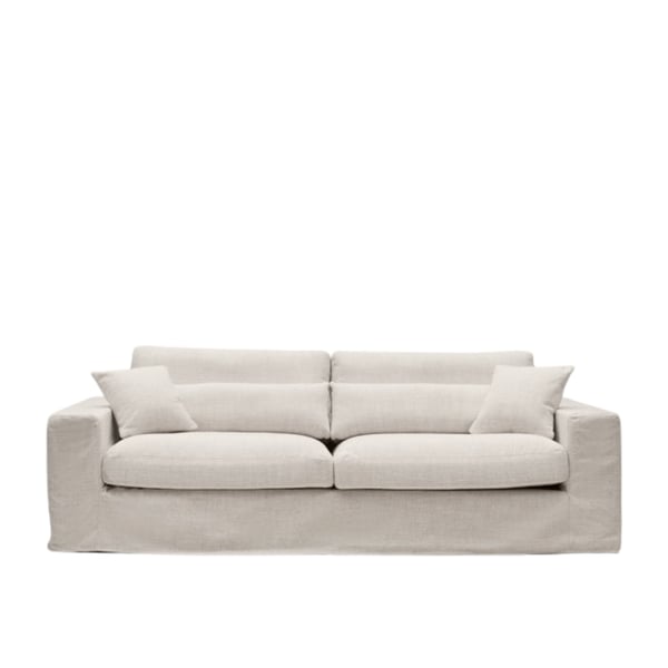Miles Sofa 3,5 Seater natural cotton Riviera Maison 