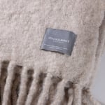 Kid Mohair Throw light taupe  — kuva 2