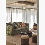 Torkkupeitto Vanly 130x180 cm, mantelinvihreä, Haomy — kuva 2