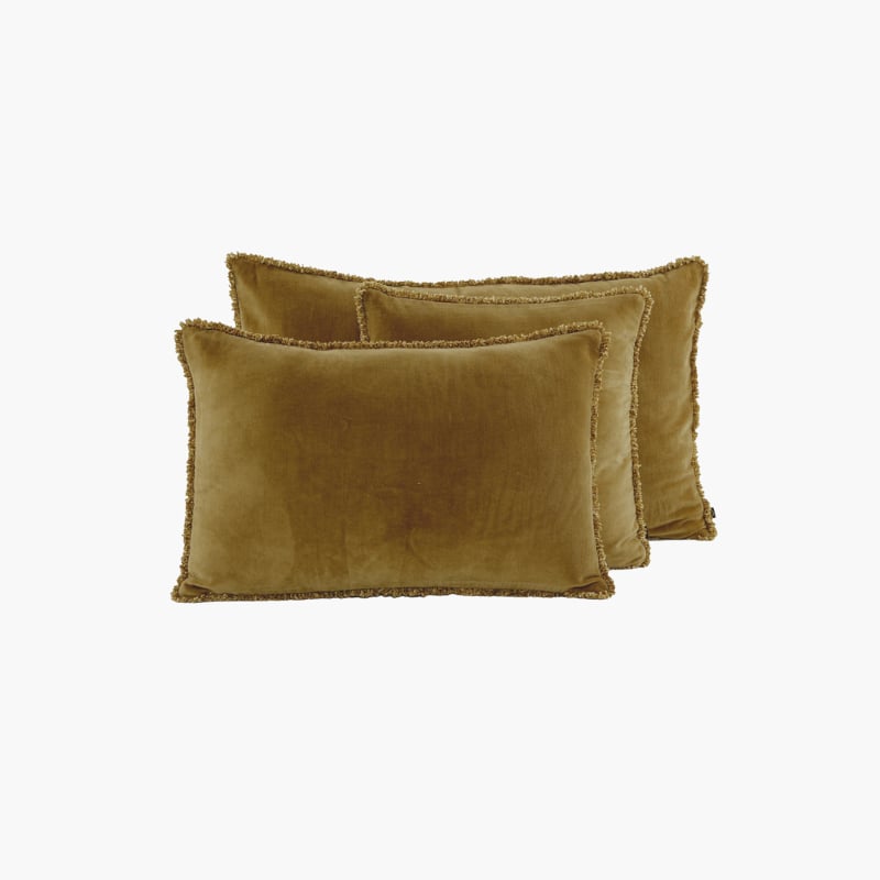 Kobe CC 45x45 gold velvet Haomy