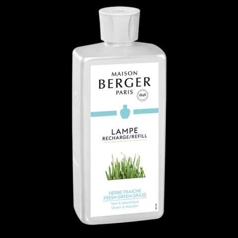 Fresh Green Grass 500 ml tuoksuneste huoneilmanpuhdistuslamppuun Maison Berger