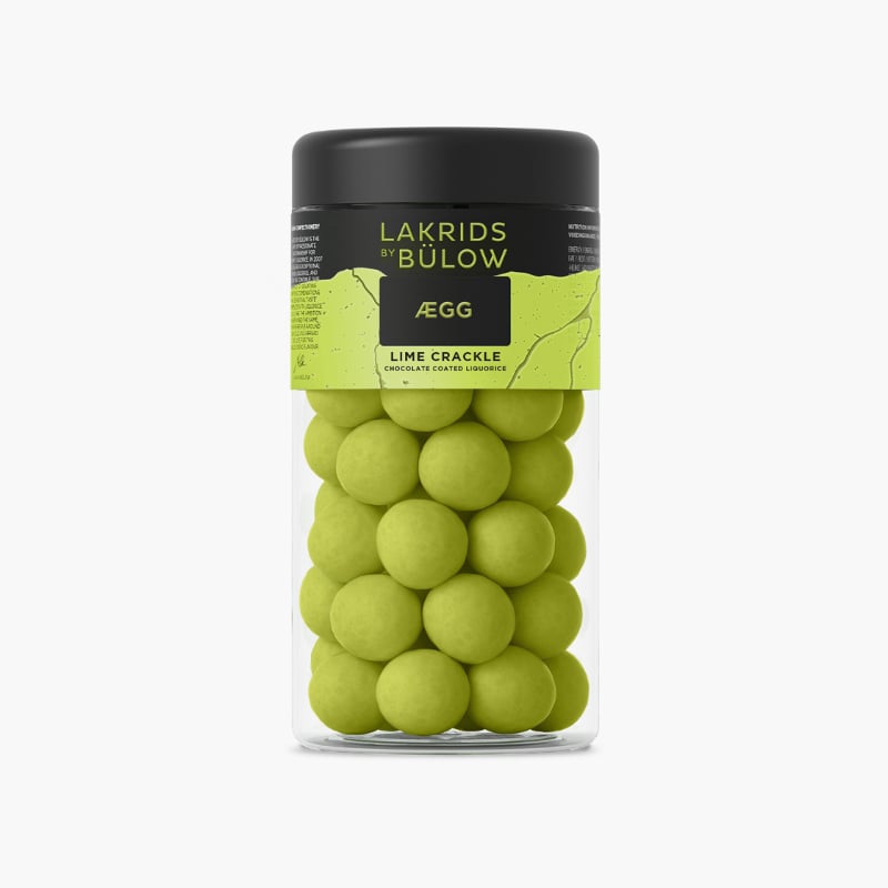 Lakrids by Bülow LIME CRACKLE lakritsi 270g Regular