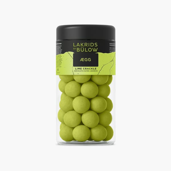 Lakrids by Bülow LIME CRACKLE lakritsi 270g Regular