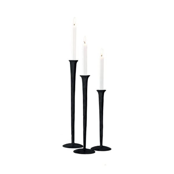 Z Collection Candle Holder black L 