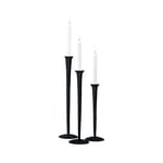 Z Collection Candle Holder black L  — kuva 1