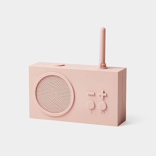 Lexon Tykho 3 radio / langaton kaiutin pink 