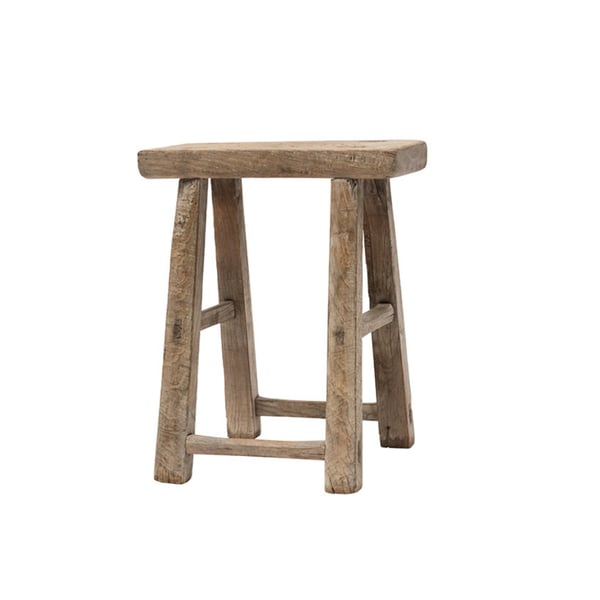 Stool Square Vintage Snowdrops Copenhagen