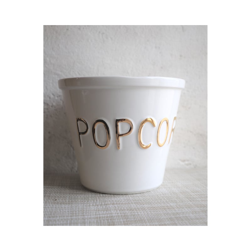 Kulho Popcorn valk/kulta Bruka Design