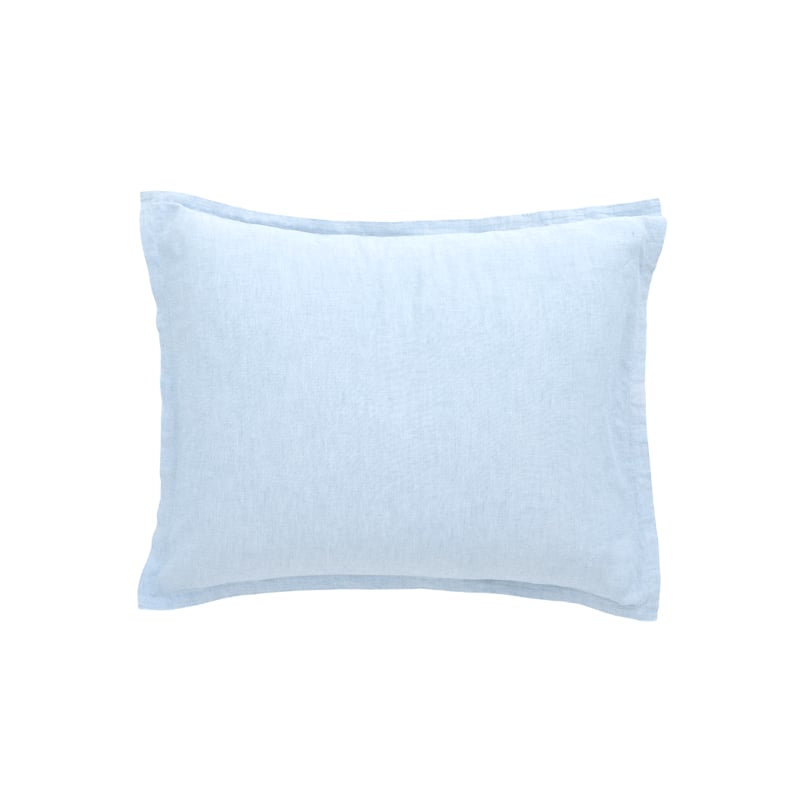 Cotton Linen Pillowcase light blue Gant Home 