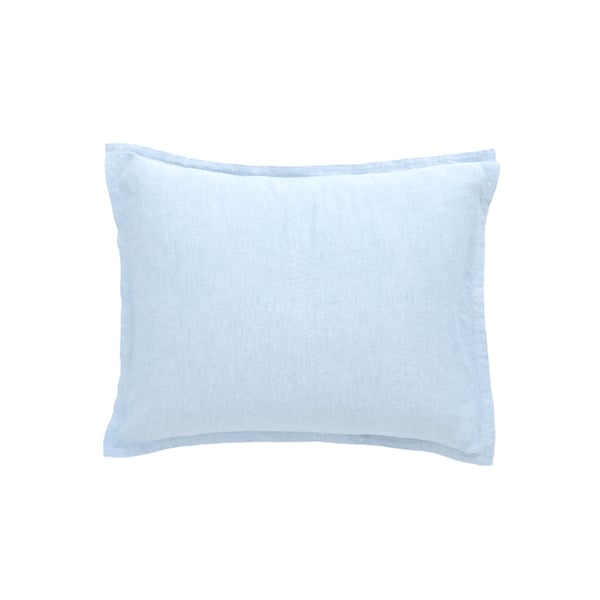 Cotton Linen Pillowcase light blue Gant Home 