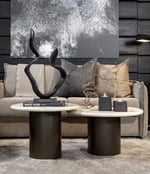 Calais Coffee Table 80 travertine Artwood  — kuva 3