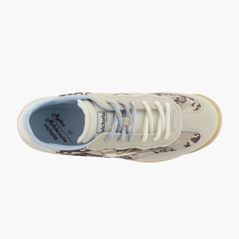 Saturno Snake tennarit beige, Victoria — kuva 4