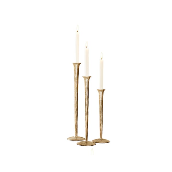 Z Collection Candle Holder gold L Zelected 