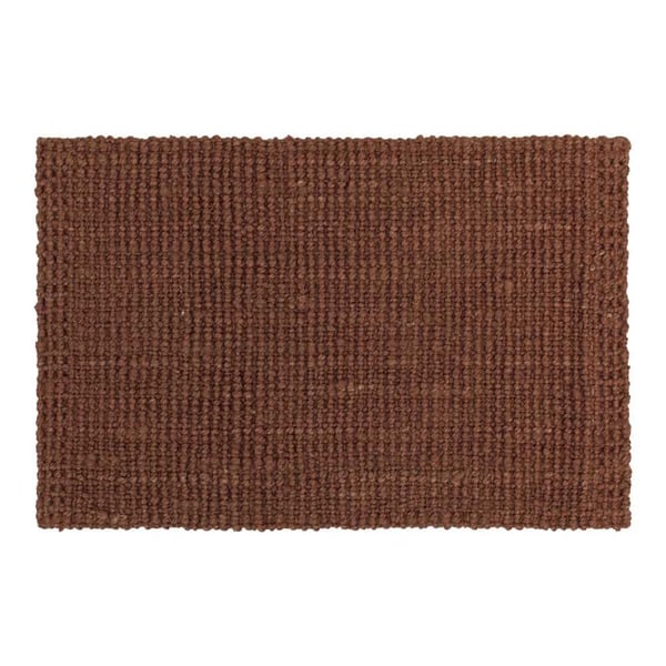 Doormat Jute Rusty Red 90x60, Dixie