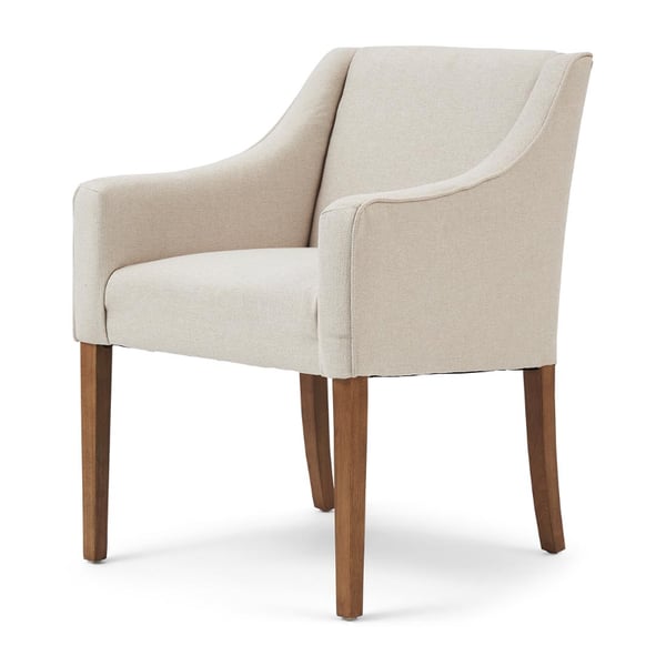 Savile Row Dining Armchair flanders flax Riviera Maison