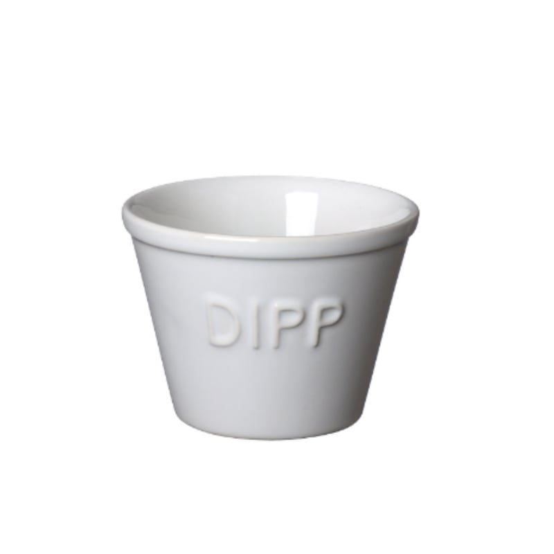Kulho Dipp valkoinen Bruka Design