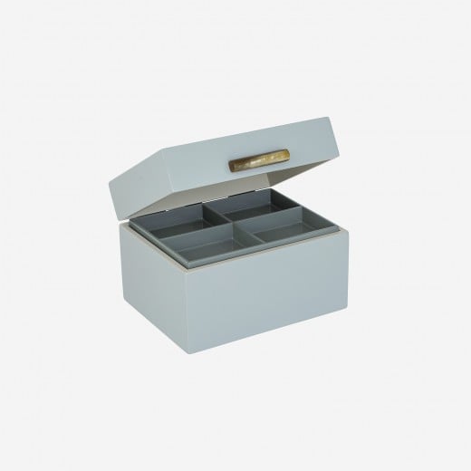 Lacquer Box with Horn Stick B baby blue Oi Soi Oi  — kuva 2