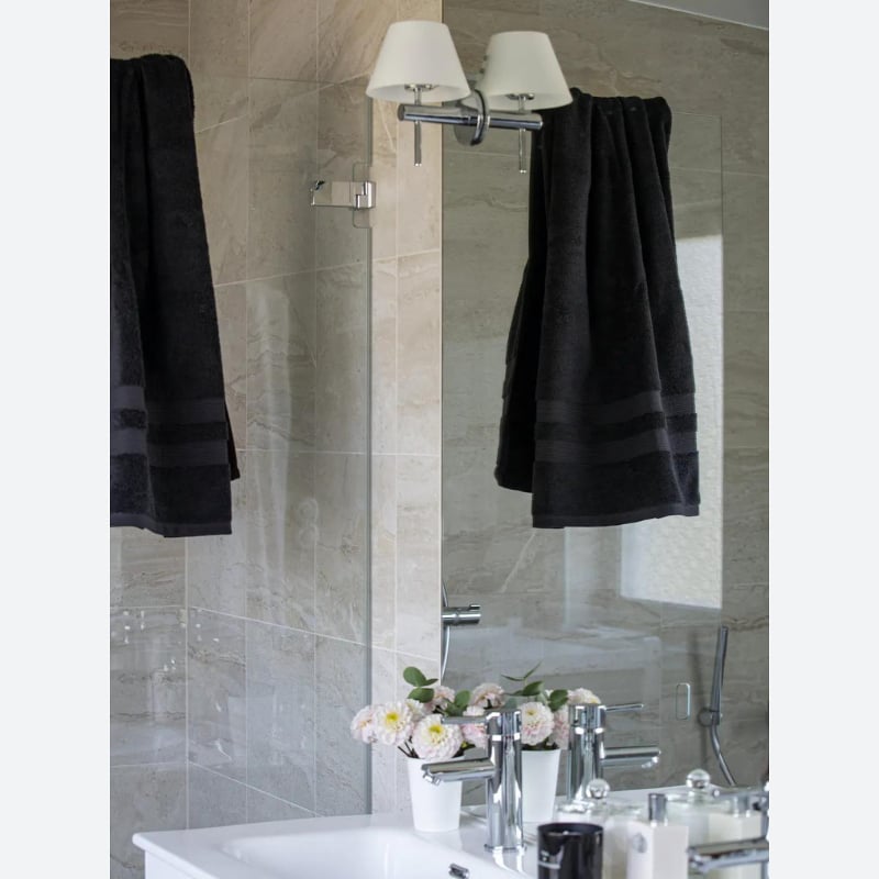 Fontana Towel 50x70 anthracite Mille Notti  — kuva 2