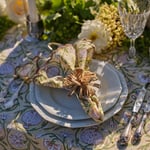 Tangier Pomegranate -lautasliinat 4 kpl 50x50cm, Chamois — kuva 2