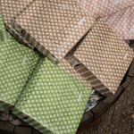 Paperiservetit Medallion green 40x40cm, Chamois — kuva 2