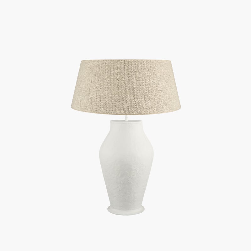 Fiora XL Table Lamp ivory Artwood 