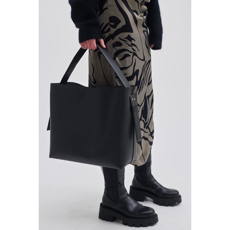 Leata Maxi Leather Bag black Second Female  — kuva 3
