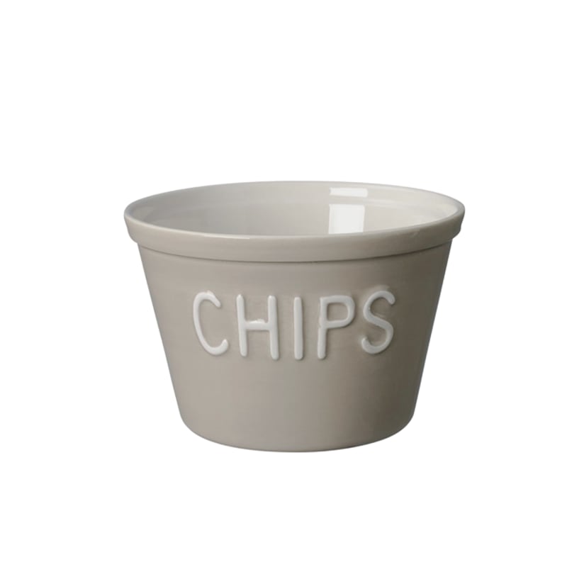 Kulho Chips harmaa Bruka Design